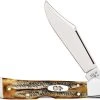 Case Knives Case Mini CopperLock Knife 65327 - BoneStag - 6.51749LSS