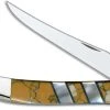 Case Knives Case Small Texas Toothpick Knife 06622 - Exotic Snow Leopard - EX10096SS - Discontinued - BNIB