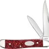 Case Knives Case Peanut Knife 67007 - Ruby Stardust Kirinite - 10220SS 1 Case Knives Case Peanut Knife 67007 - Ruby Stardust Kirinite - 10220SS -knifecenter shop CA 67007