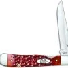 Case Knives Case Kickstart TrapperLock Knife 07004 Chestnut Bone CV Assisted Open 6154ACCV