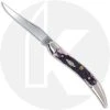 Case Knives Case Small Texas Toothpick 07039 - Tradewinds Collection - Island Purple Bone - 610096 SS - Discontinued - BNIB - LTD 500 -knifecenter shop CA 7039 FRONT
