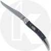 Case Knives Case Small Texas Toothpick Knife 08644 - Navy Blue Herringbone - 610096 SS - Discontinued - BNIB