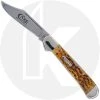 Case Knives Case CopperLock Knife 95445 - Pocket Worn Antique Bone - First Production Run - 61549LSS - Discontinued - BNIB -knifecenter shop CA 95445 FRONT