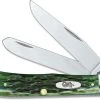 Case Knives: Case Pocket Worn Bermuda Green Trapper, CA-9720 -knifecenter shop CA 9720