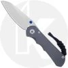Chris Reeve Knives - Small Inkosi Knife - SIN-1022 - Stonewash Insingo - Sandblast Titanium -knifecenter shop CRK SIN 1022 OPEN FRONT