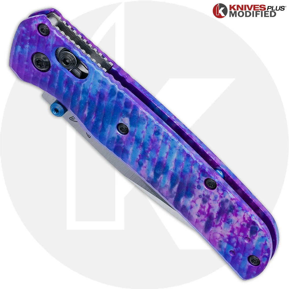 Benchmade Knives MODIFIED Benchmade Bugout 535 Knife + AWT Archon Custom Anodized Scales 4 Benchmade Knives MODIFIED Benchmade Bugout 535 Knife + AWT Archon Custom Anodized Scales - Image 2