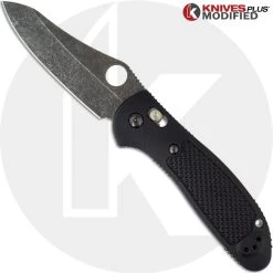 Benchmade Knives MODIFIED Benchmade Griptilian Knife 550HG - S30V - Acid Stonewash - Sheepsfoot