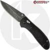 Benchmade Knives MODIFIED Benchmade Griptilian Knife 551 - S30V - Acid Stonewash - Drop Point -knifecenter shop KP 551 1 NEW OPEN FRONT LOGO