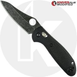 Benchmade Knives MODIFIED Benchmade Mini Griptilian Knife 555 - S30V - Acid Stonewash - Sheepsfoot