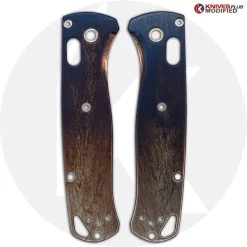 Benchmade Knives MODIFIED Benchmade Bugout 535BK Knife + KP Titanium Quasar Scales -knifecenter shop KP BUGOUT QUASAR FRONT 1