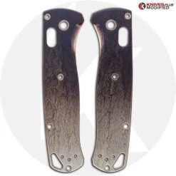 Benchmade Knives MODIFIED Benchmade Bugout 535BK Knife + KP Titanium Quasar Scales -knifecenter shop KP BUGOUT QUASAR FRONT 4