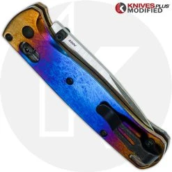 Benchmade Knives MODIFIED Benchmade Bugout 535 Knife + KP Titanium Super Nova Scales + KP Black Thumbstud & Standoffs 13 Benchmade Knives MODIFIED Benchmade Bugout 535 Knife + KP Titanium Super Nova Scales + KP Black Thumbstud & Standoffs -knifecenter shop KP SUPERNOVA BUGOUT CLOSED BACK