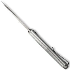 CIVIVI Knives CIVIVI Fracture Knife C2009B - Gray Stonewash Drop Point - Gray G10 - Slip Joint Folder -knifecenter shop WE C2009B TOP