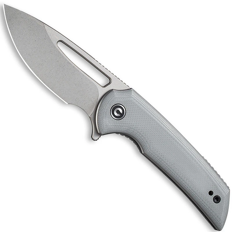 CIVIVI Knives CIVIVI Odium Knife C2010A - Stonewash D2 Drop Point - Gray G10 - Liner Lock Flipper Folder 3 CIVIVI Knives CIVIVI Odium Knife C2010A - Stonewash D2 Drop Point - Gray G10 - Liner Lock Flipper Folder