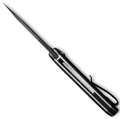 CIVIVI Knives CIVIVI Odium Knife C2010E - Black Stonewash D2 Drop Point - Black G10 - Liner Lock Flipper Folder -knifecenter shop WE C2010E TOP