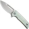 CIVIVI Knives CIVIVI Odium Knife C2010F - Stonewash D2 Drop Point - Natural G10 - Liner Lock Flipper Folder -knifecenter shop WE C2010F OPEN FRONT