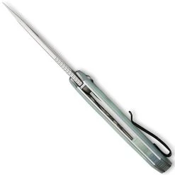 CIVIVI Knives CIVIVI Odium Knife C2010F - Stonewash D2 Drop Point - Natural G10 - Liner Lock Flipper Folder -knifecenter shop WE C2010F TOP