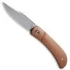 CIVIVI Knives CIVIVI Appalachian Drifter C2015A - Gray Stonewash S35VN Clip Point - Brown Micarta - Slip Joint Folder -knifecenter shop WE C2015A OPEN FRONT