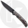 CIVIVI Knives CIVIVI Imperium C2106C - Black Stonewash Nitro-V - Shredded Carbon Fiber And Copper Shred Resin - Liner Lock - Front Flipper Folder -knifecenter shop WE C2106C Imperium open front