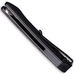 CIVIVI Knives CIVIVI Baklash Knife C801DS - Damascus Drop Point - Black G10 - Liner Lock Flipper Folder -knifecenter shop WE C801DS TOP