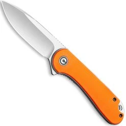 CIVIVI Knives CIVIVI Elementum Knife C907R - Satin D2 Drop Point - Orange G10 - Liner Lock Flipper Folder