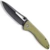 CIVIVI Knives CIVIVI Picaro C916A - Black Stonewash D2 Drop Point - OD Green G10 - Liner Lock Folder 1 CIVIVI Knives CIVIVI Picaro C916A - Black Stonewash D2 Drop Point - OD Green G10 - Liner Lock Folder -knifecenter shop WE C916A OPEN FRONT